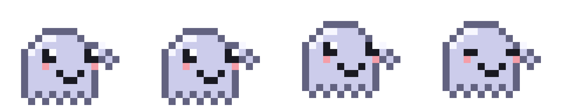 Boo, a happy pale ghost